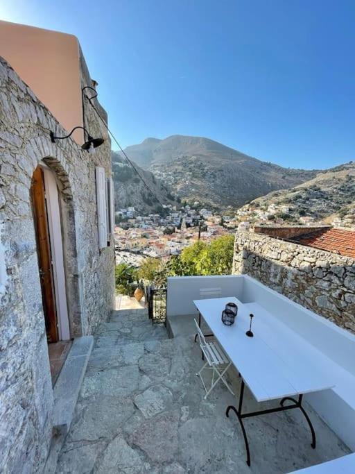 Maison Avec Terrasses Et Vues Symi Exterior foto