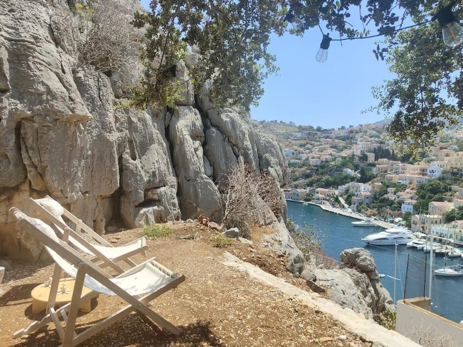 Maison Avec Terrasses Et Vues Symi Exterior foto